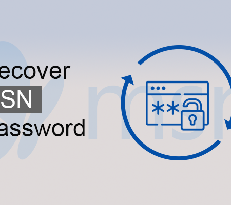 recover MSN password